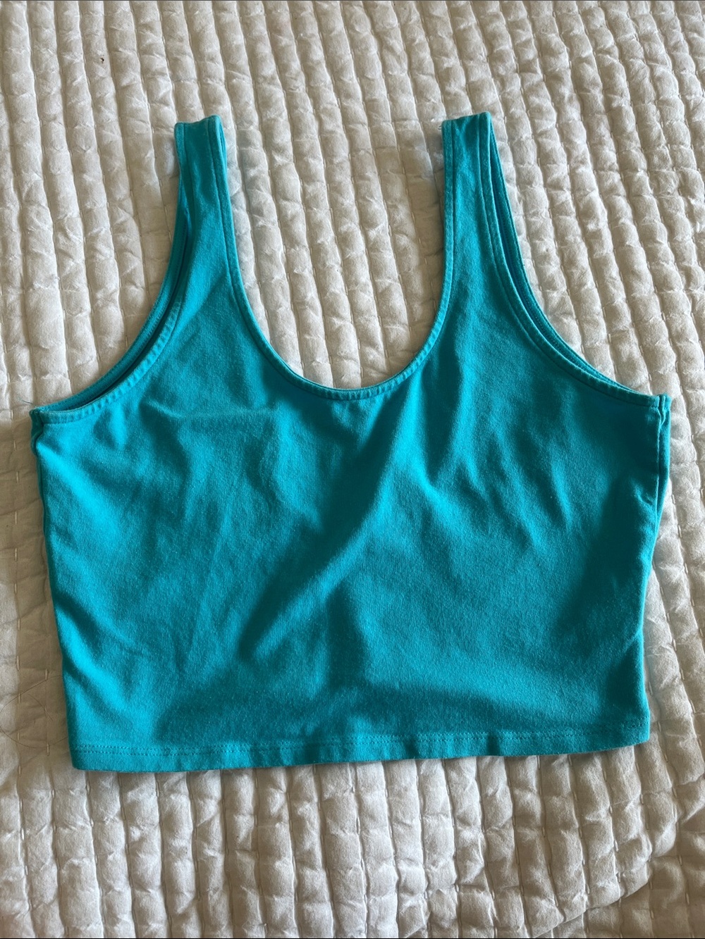 Women’s Tank Brami Crop Top in Teal